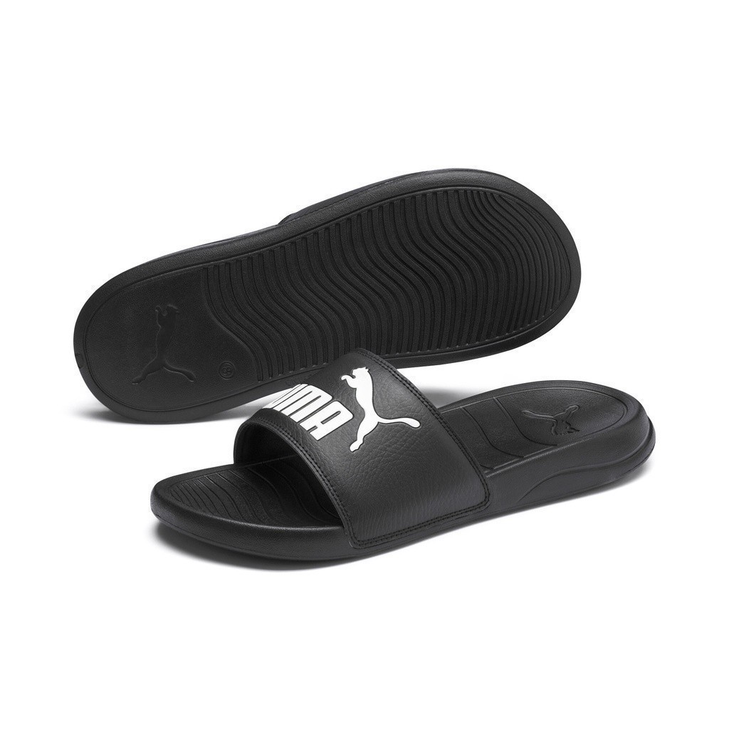 PUMA BASICS - รองเท้าแตะ Popcat 20 สีดำ - FTW - 37227901